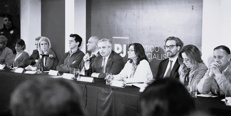 Mesa electoral del oficialismo: «Democracia sin proscripciones. Unidad para&nbsp;transformar»