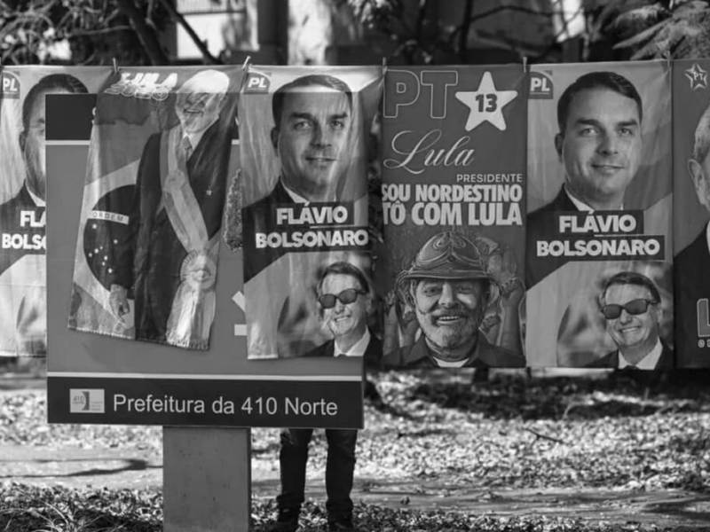 Brasil llega dividido al balotaje entre Lula y Flávio&nbsp;Bolsonaro